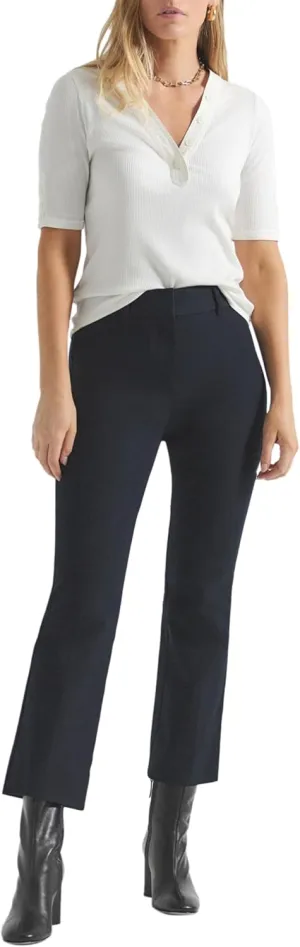 Derek Lam 10 Crosby Crosby Crop Flare Trouser
