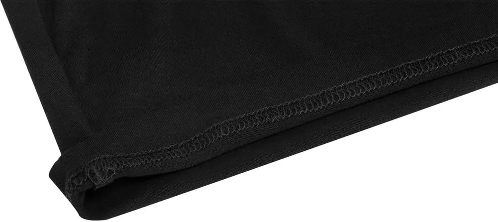 OThread & Co. Women's Basic Crop Tops Stretchy Casual Scoop Neck Sleeveless Crop Tank Top