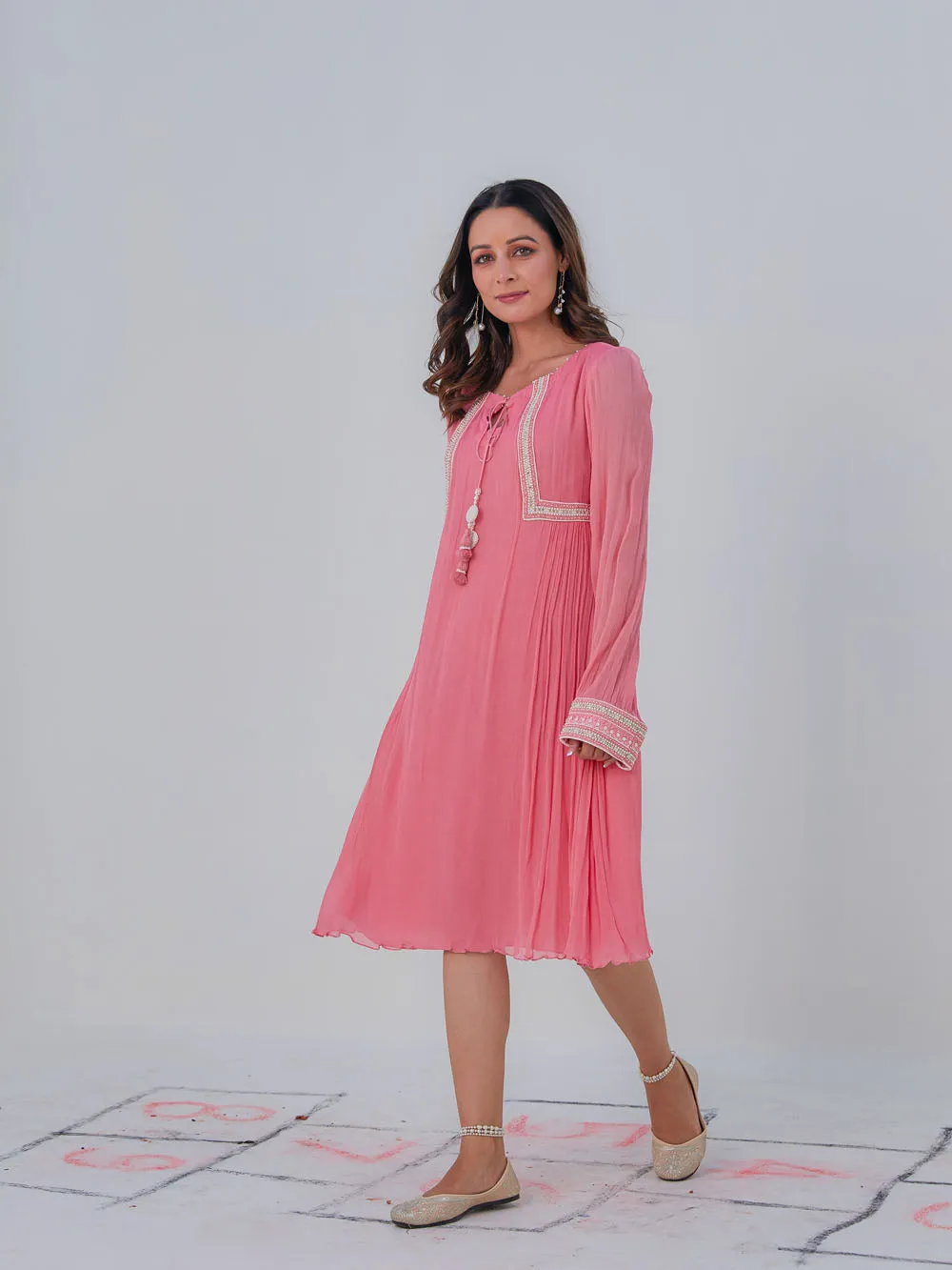 Straight A-Line Dress